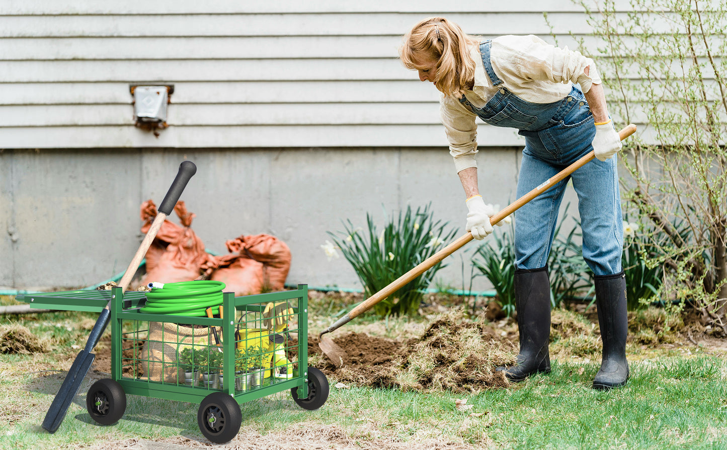 Rolling Garden Work Seat with Wheels